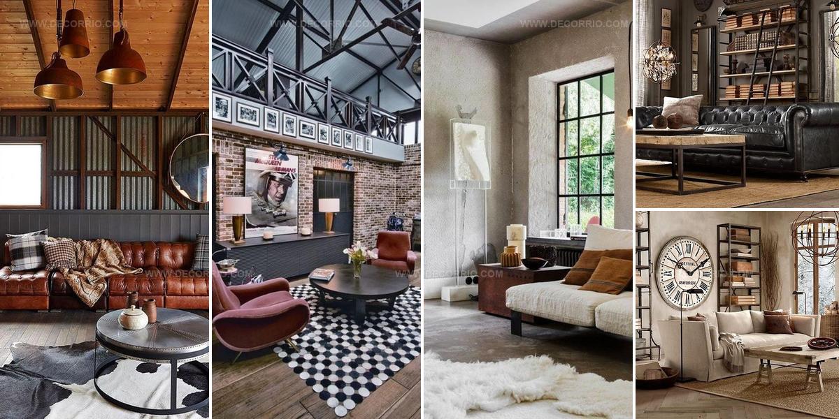 4551168 Industrial Living Room Styles