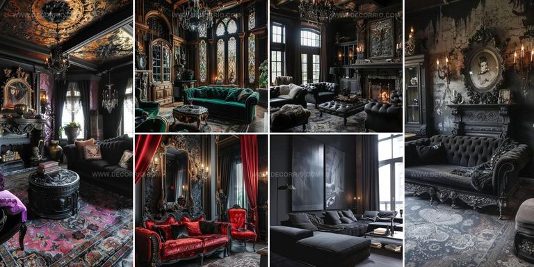5098150 Gothic Living Room Interior Ideas You