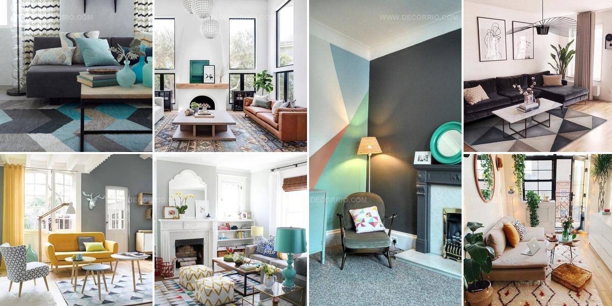 8284154 Geometric Living Room Decor Ideas