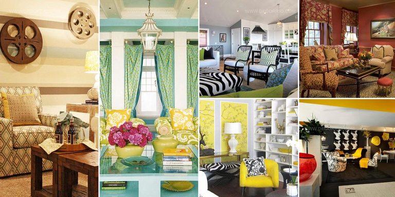 5866952 Print Theme Living Room Ideas