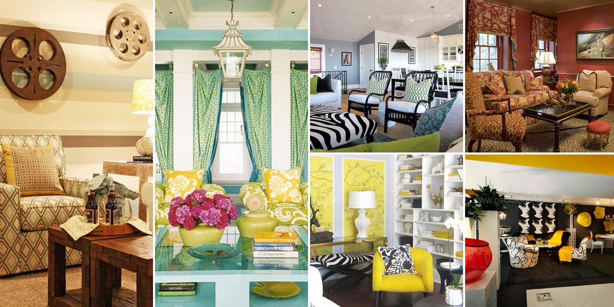 5866952 Print Theme Living Room Ideas