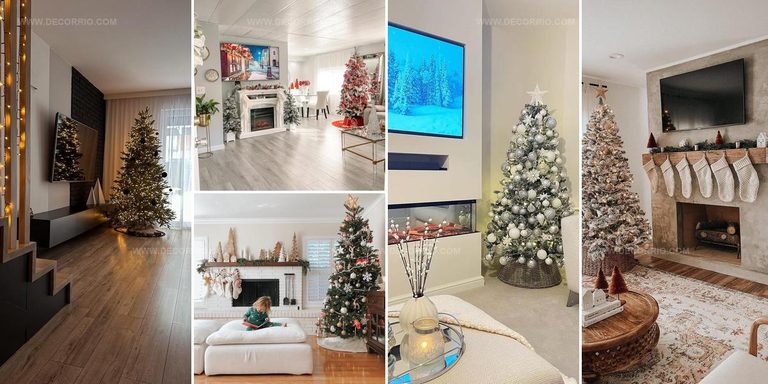 7420634 Christmas Living Room Decor Options