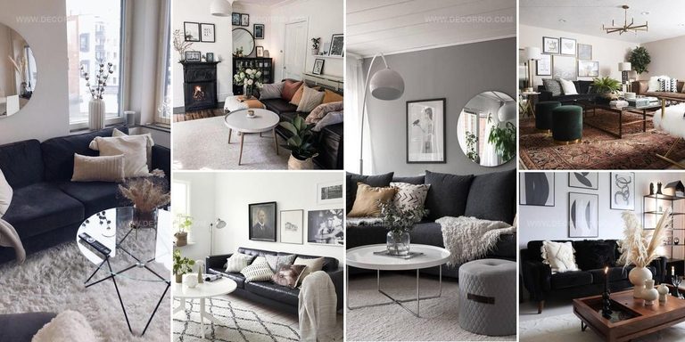 8127396 Black Sofa Living Room Styles