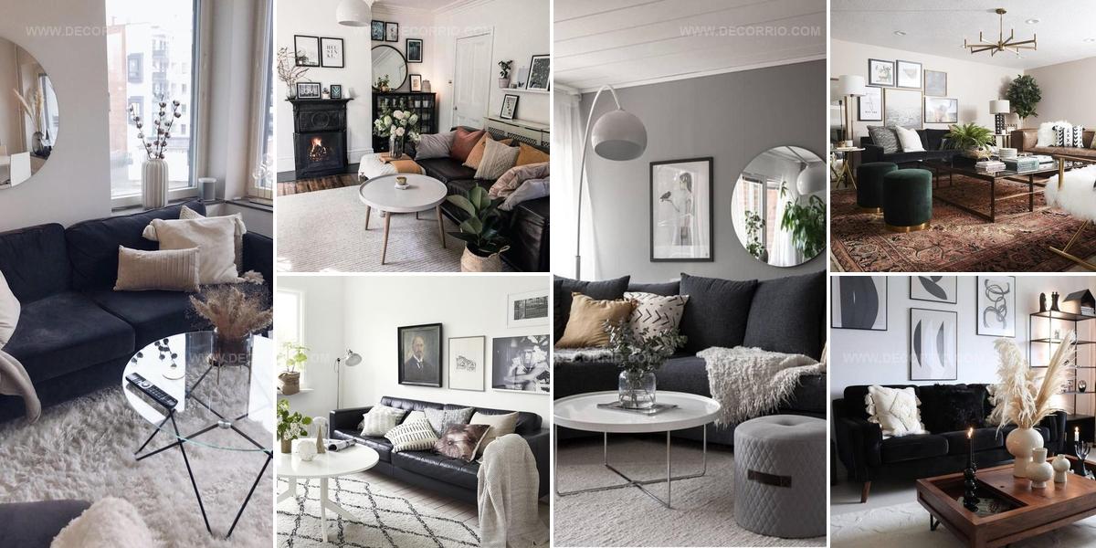 8127396 Black Sofa Living Room Styles