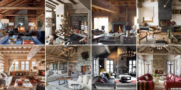 1386799 Chalet Living Room Ideas