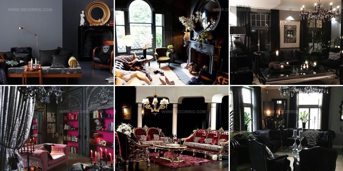 1405639 Gothic Living Room Ideas