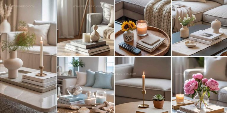 9963642 Inviting Coffee Table Styling Ideas