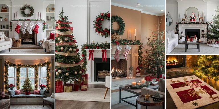 2567850 Cozy Christmas Living Room Decorating Ideas