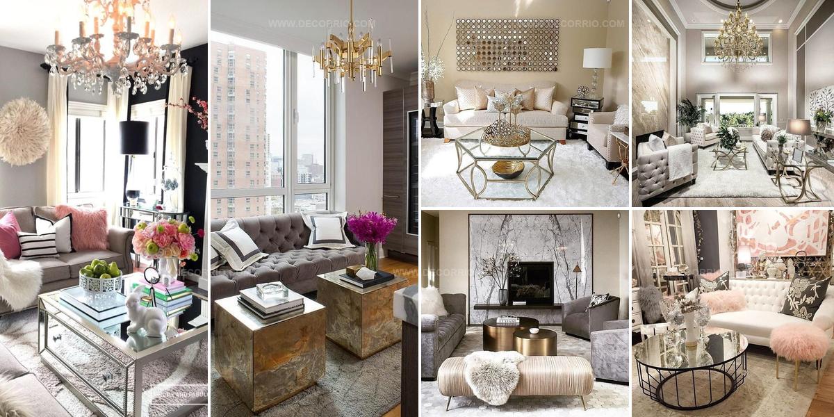 8353470 Glam Living Room Decor Ideas