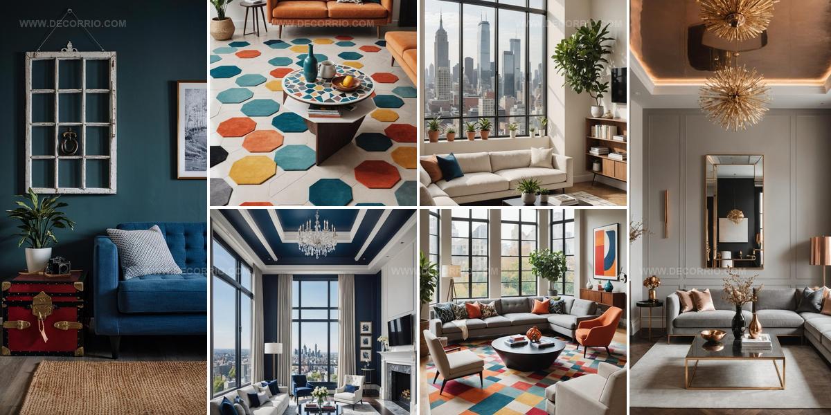 1582045 Moody Modern Living Room Decor Ideas