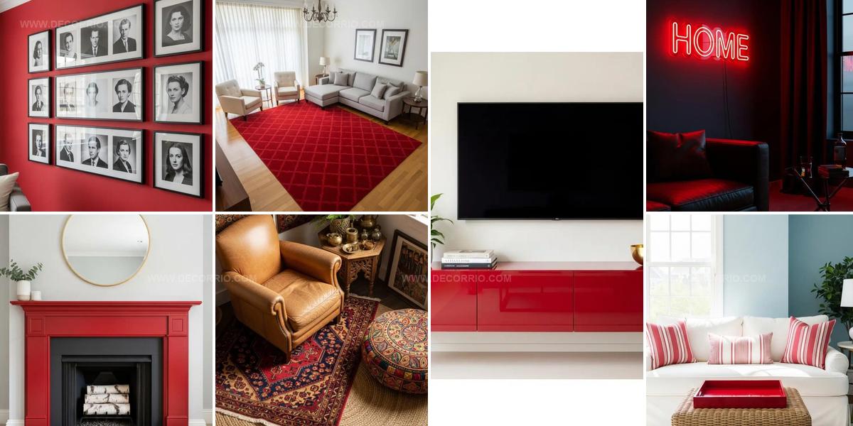 2788982 Game-Changing Cherry Red Living Room Ideas