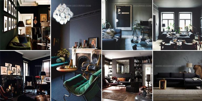 8315270 Dark Moody Living Room Ideas