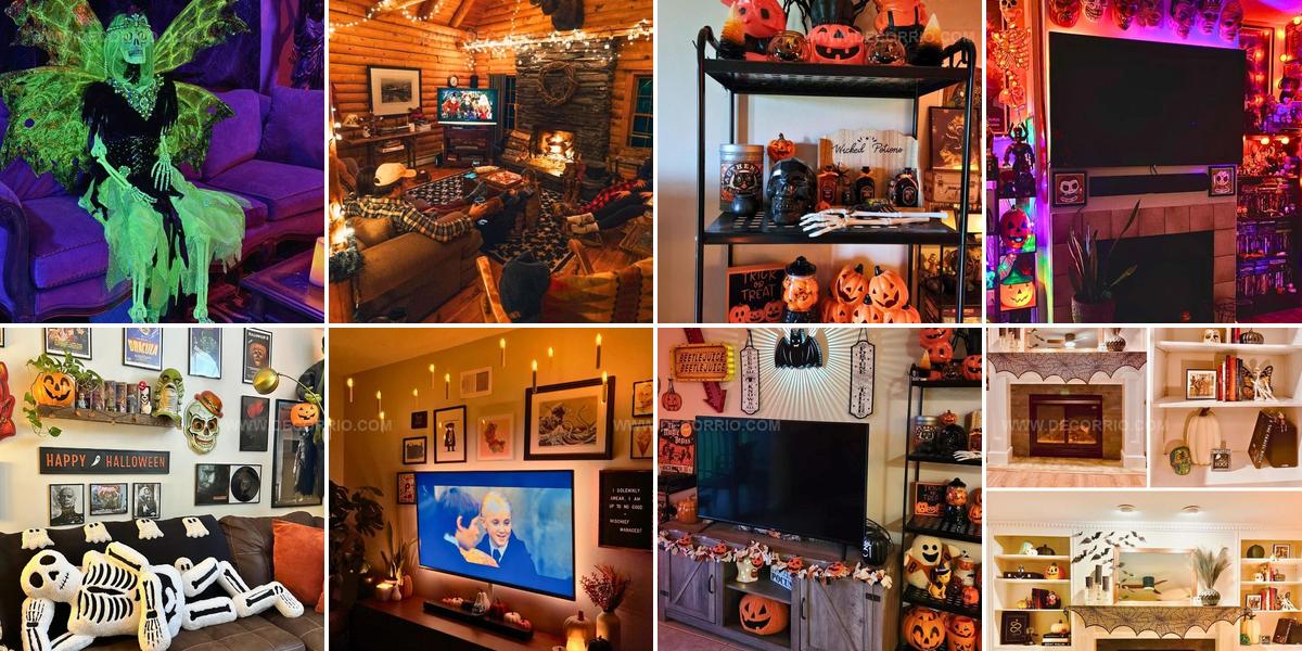 4525659 Tropical Halloween Living Room Decor Ideas