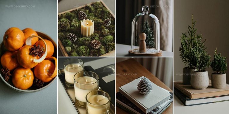7989221 Cozy Winter Coffee Table Decor