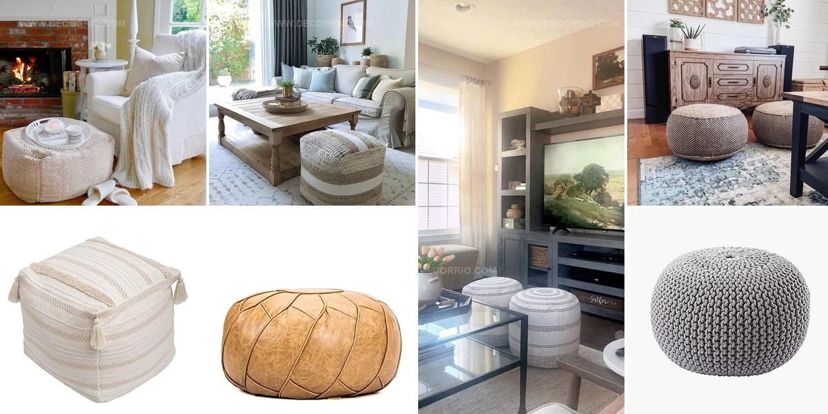 9610274 Living Room Pouf Ideas