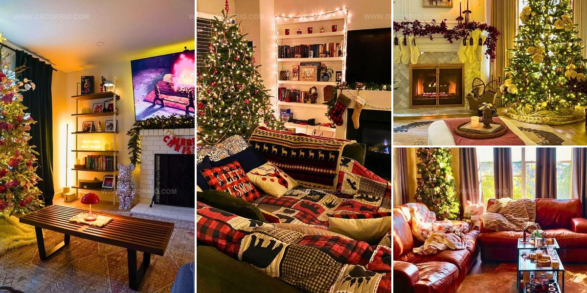 7851593 Coziest Living Room Decor Ideas for Christmas