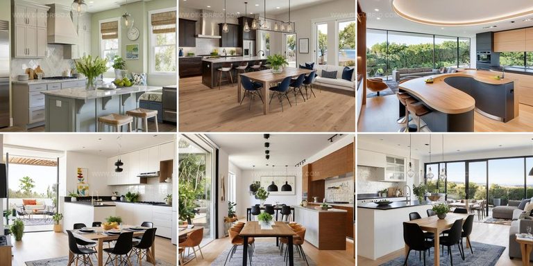 5963786 Bold Open Kitchen Living Room Designs