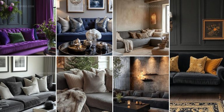 4709080 Casual Dark Grey Couch Living Room Ideas