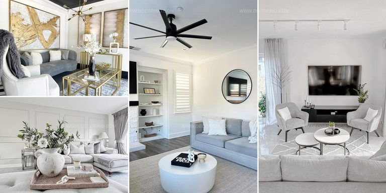 1596531 Grey And White Living Room Styles