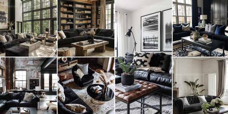 4224090 Space-Saving Black Living Room Ideas