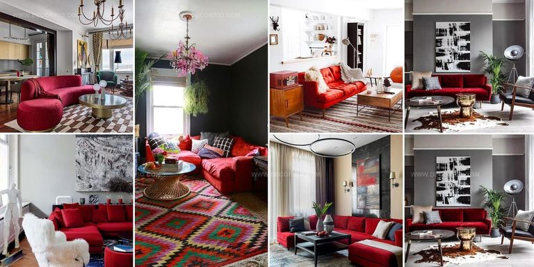 4916591 Red Sofa Ideas For Living Rooms