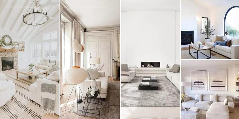 1541107 All White Living Room Decor Ideas