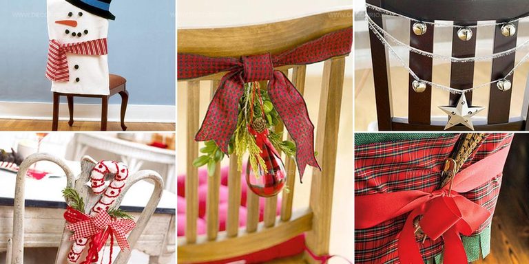 5130399 Christmas Chair Decorating Ideas