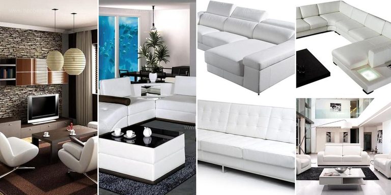 5866750 White Leather Living Room Furniture Ideas