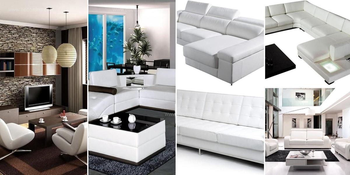 5866750 White Leather Living Room Furniture Ideas