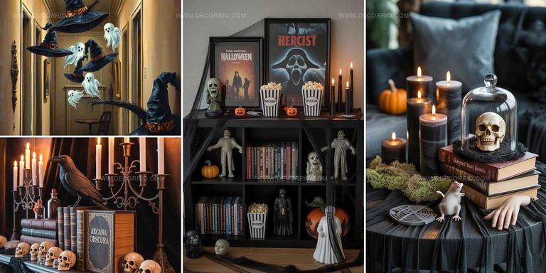 5032890 Shadowy Halloween Living Room Decorations