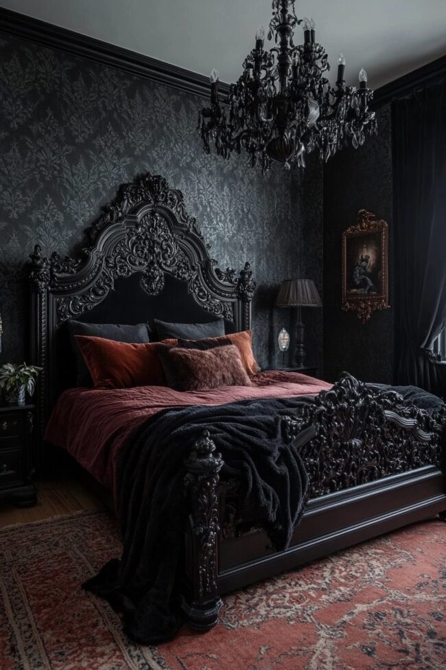 Victorian Inspired Bedroom Design