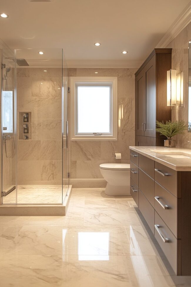 Refined Opulence in Bathroom Design