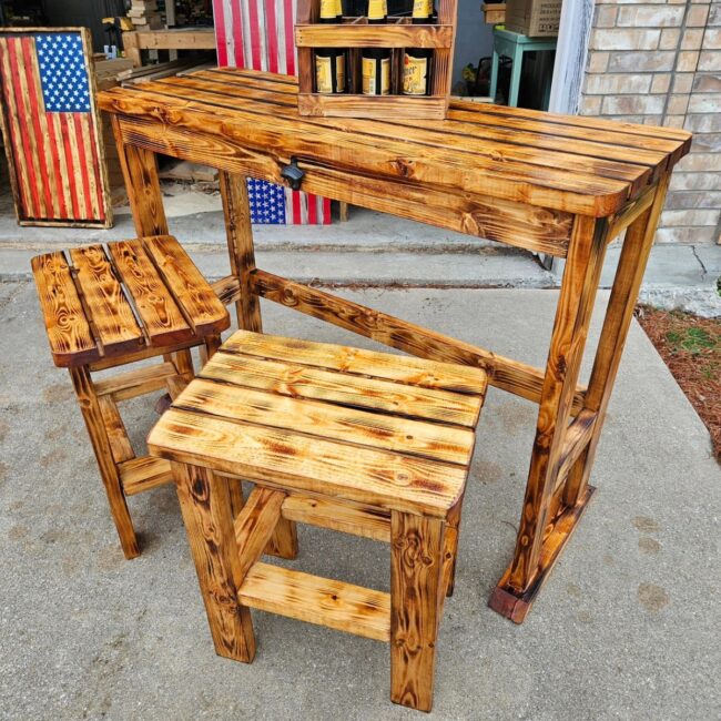 Rustic Pallet Wood Elegance
