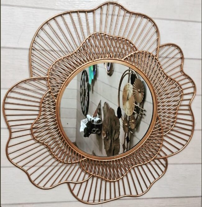 Floral Inspiration in Reflective Art