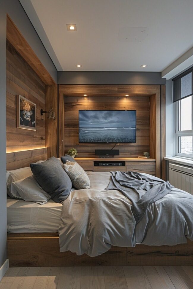 Space-Saving Wall Entertainment Solutions
