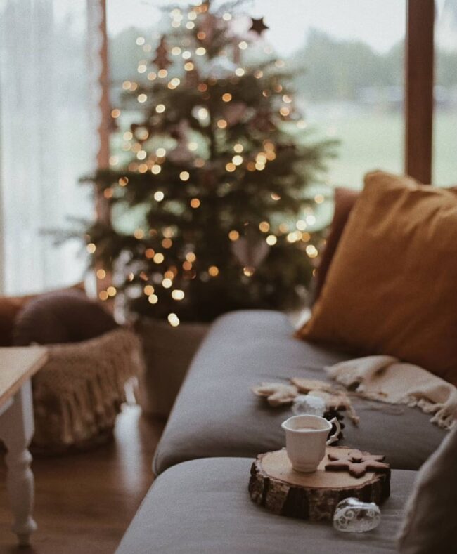 Cozy Christmas Corner for a Warm Space