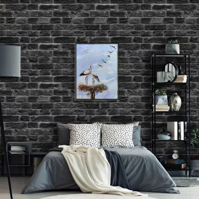 Industrial Chic in a Cozy Bedroom
