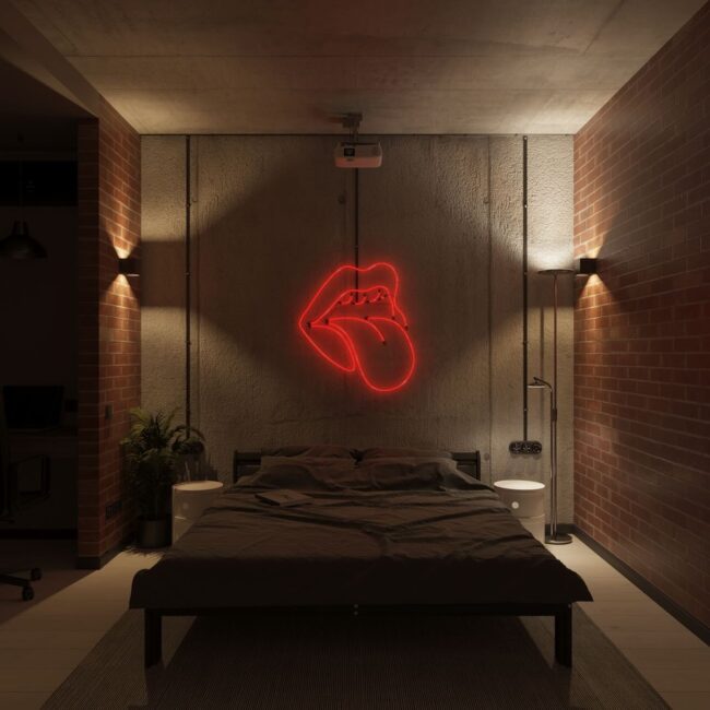 Bold Neon Accents and Artistry