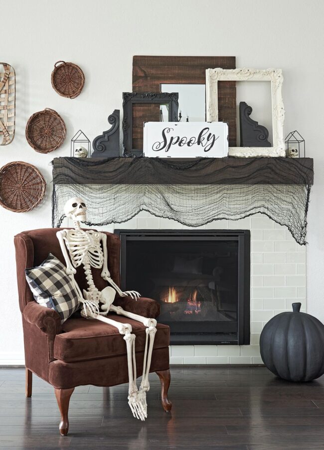 Vintage Gothic Halloween Decor