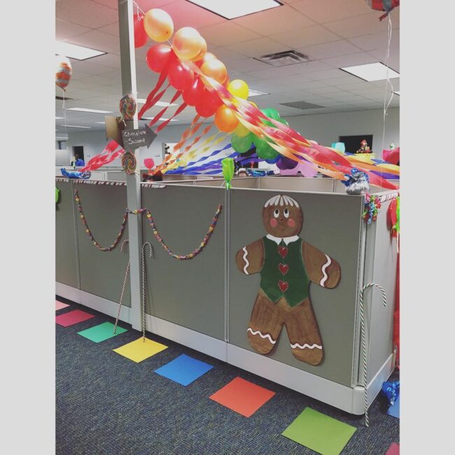 Festive Gingerbread Decor for Offices
