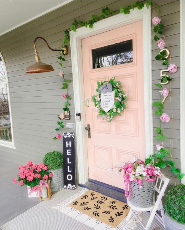 Rosy-Hued Entrance