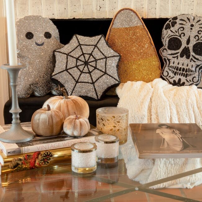 Sparkly Halloween Decor