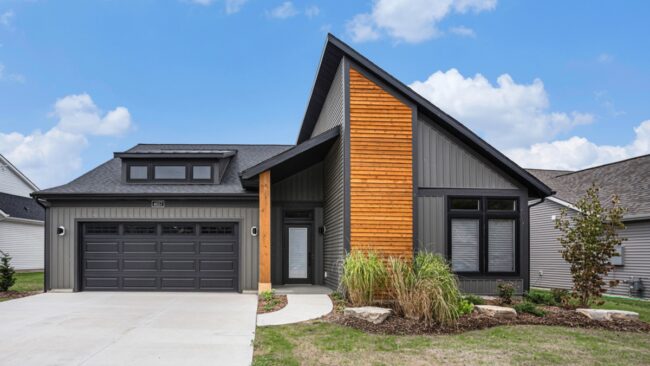 Mid-Century Modern with Bold Wood Details