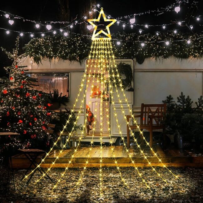 Dazzling Holiday Tree Light Extravaganza
