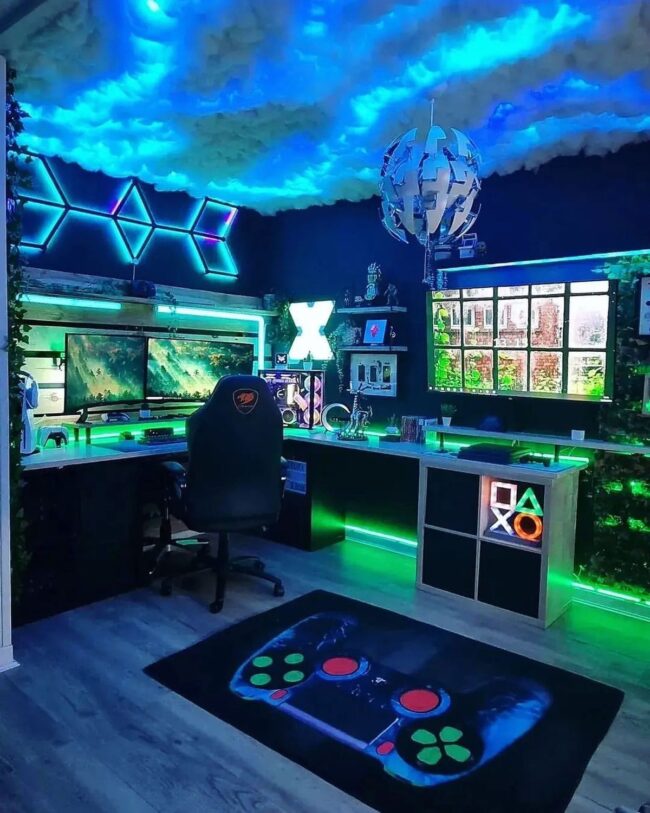 Nature-Inspired Gaming Space