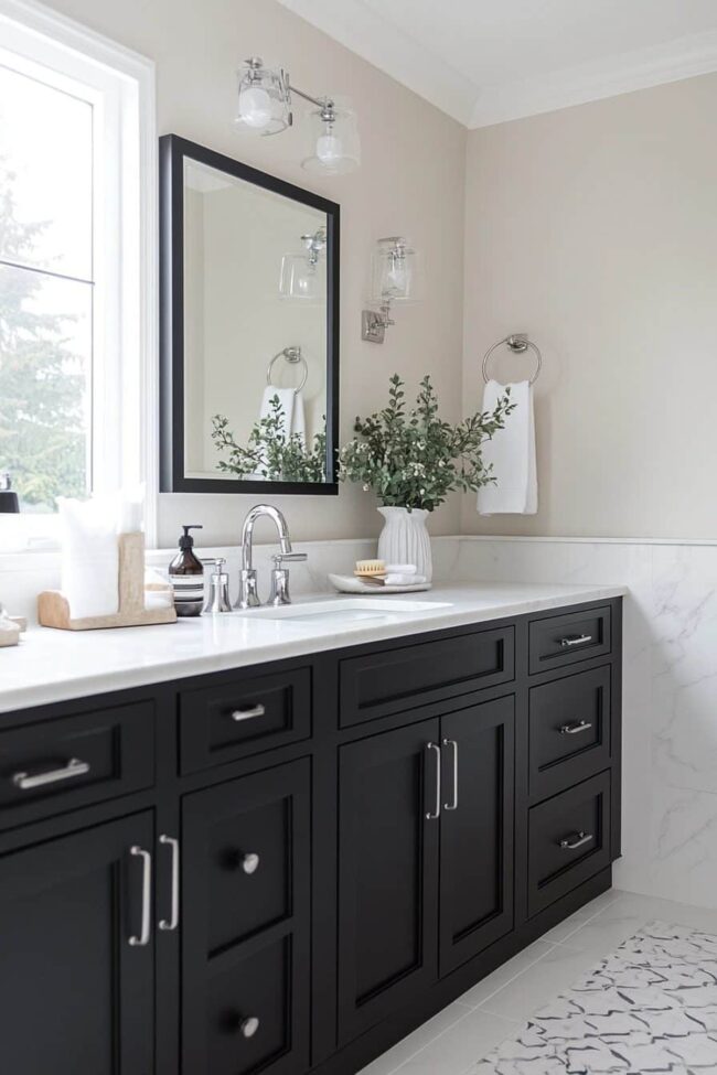 Stylish Black and White Wellness Retreat
