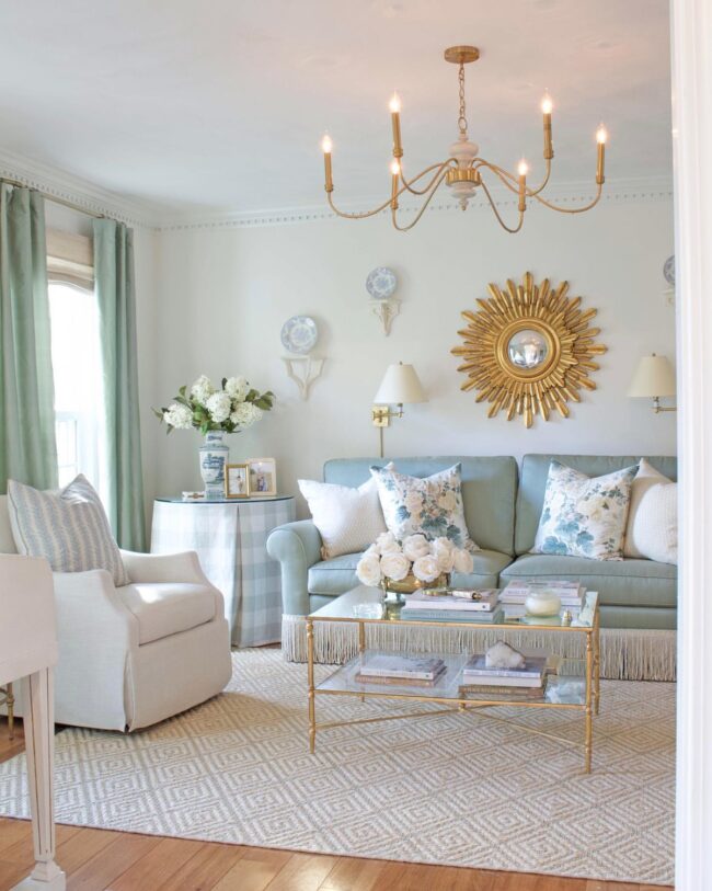 Timeless Elegance with Golden Accents