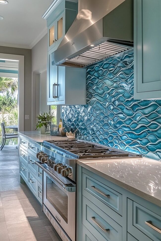Coastal Inspired Culinary Space