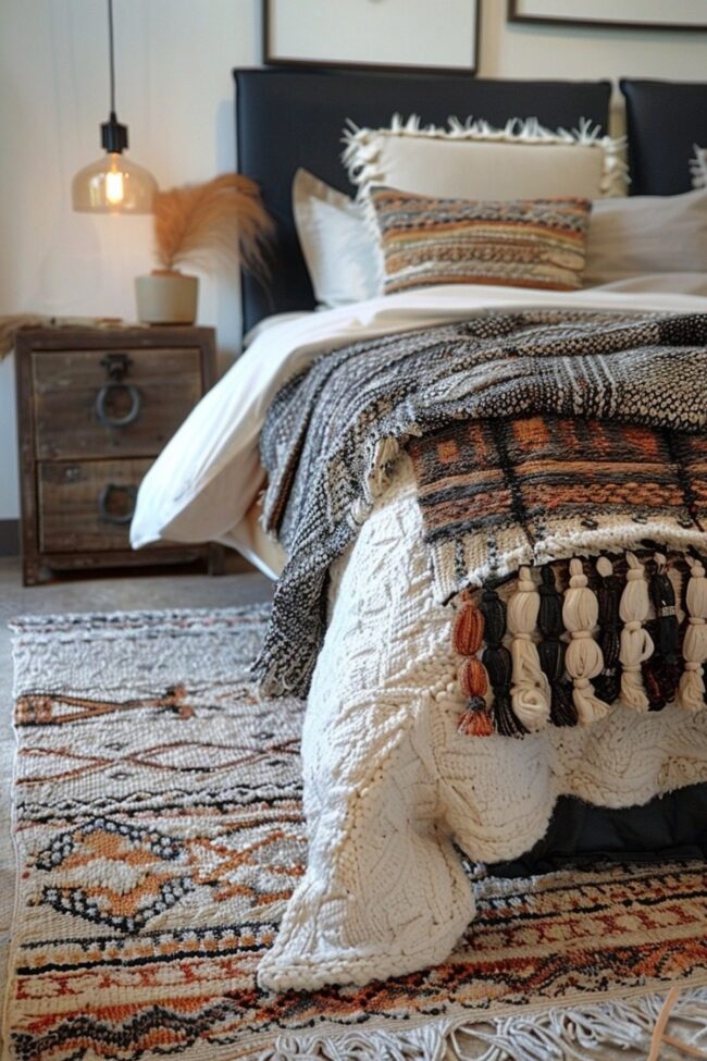 Textured Rugs for Depth and Style