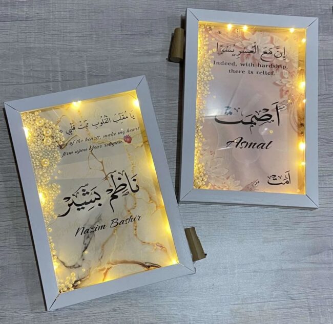 Inspirational Quote Light-Up Display